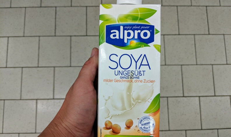 Alpro Soya Milch ohne Zucker - komplett zuckerfrei