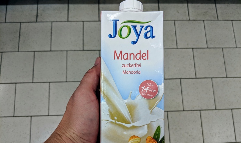 Joya Mandelmilch ohne Zucker - komplett zuckerfrei