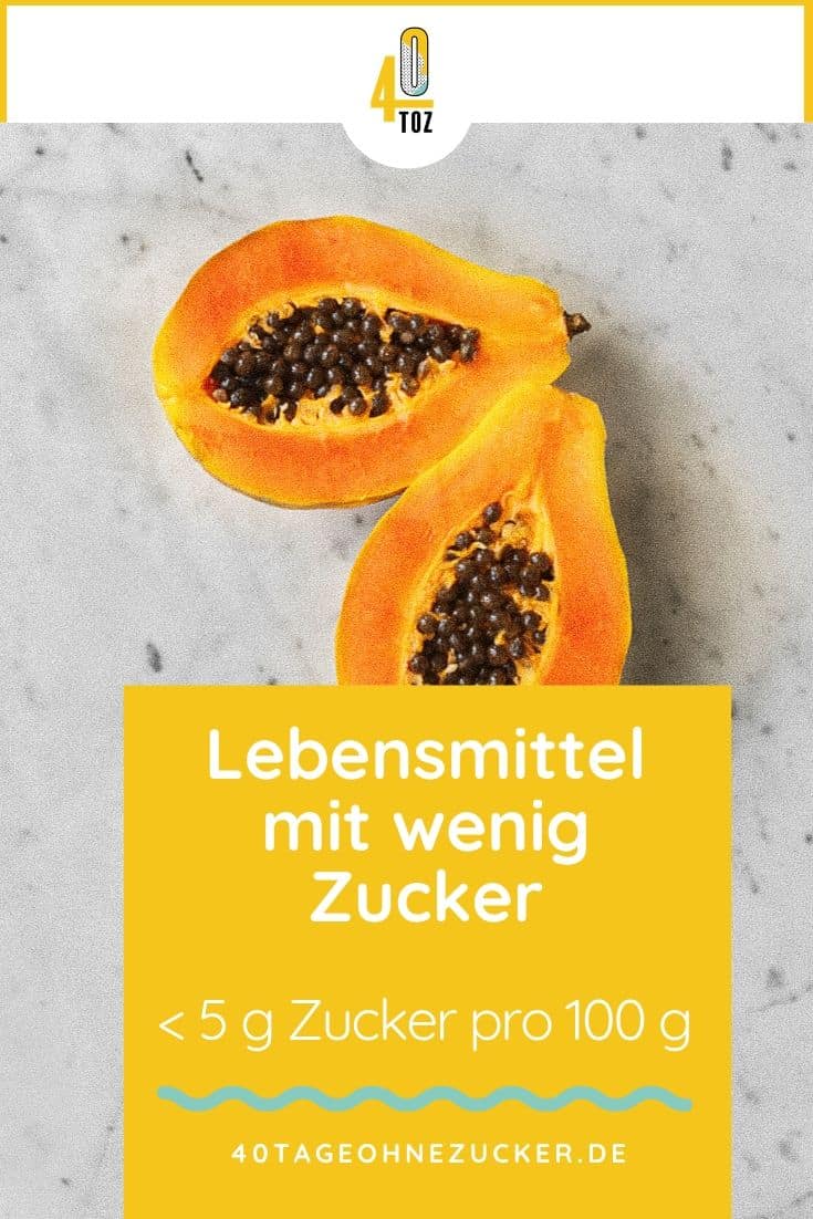 Tabelle Lebensmittel Ohne Zucker Lebensmittel ohne Zucker: Zuckerfreie Lebensmittel auf einen Blick