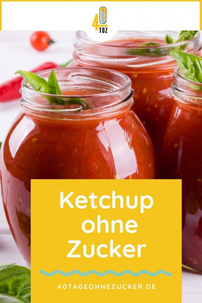 Ketchup ohne Zucker