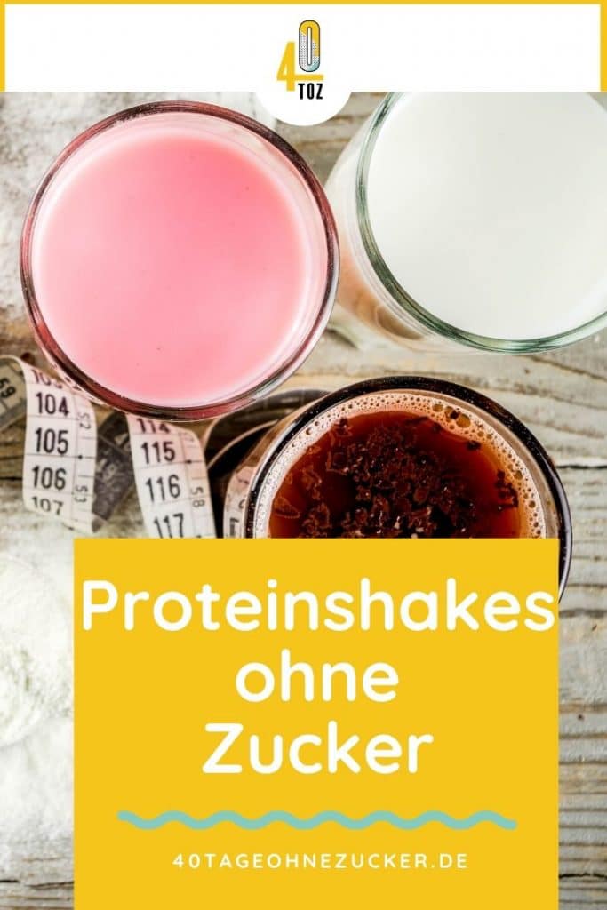 Proteindrinks ohne Zucker