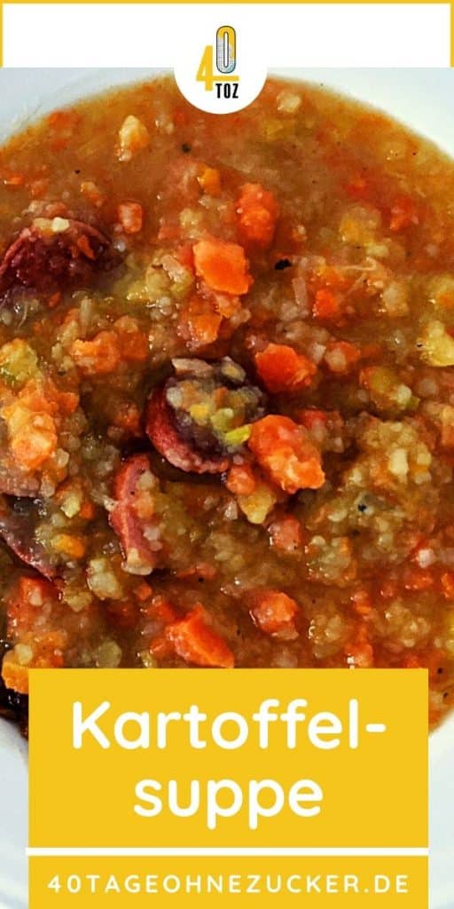 Kartoffelsuppe mit Würstchen und Speck | Rezept Kartoffelsuppe mit Würstchen und Speck | Rezept