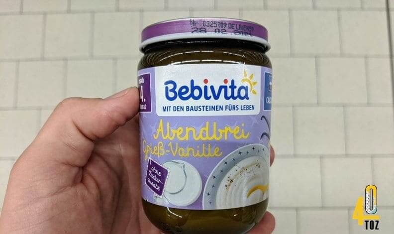 Abendbrei Grieß Vanille von Bebivita