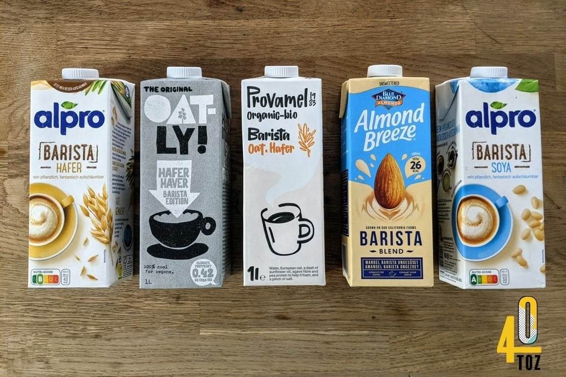 Barista Milchersatz für Kaffee