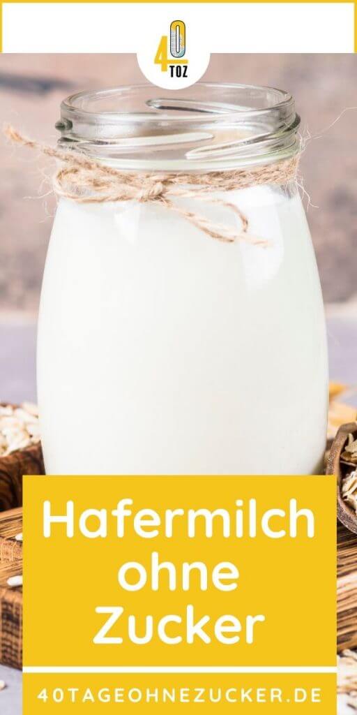 Hafermilch ohne Zucker